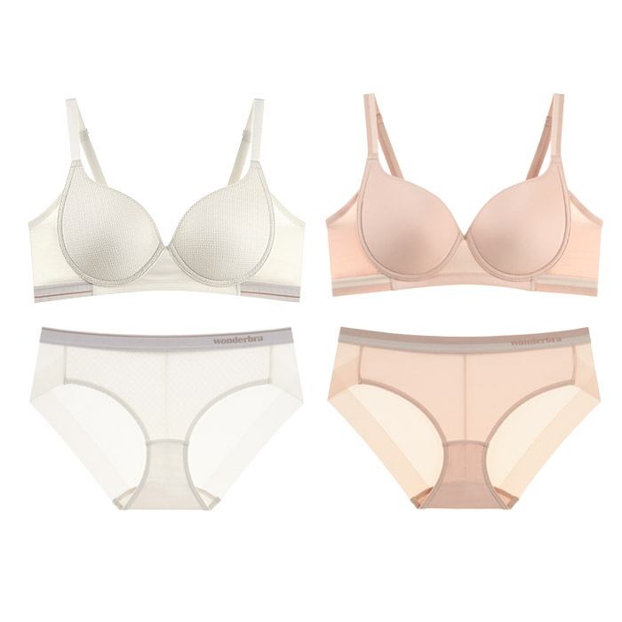 [Wonderbra]  ǮĿ ÷ Ƽ 4Ʈ WBW3M2324_T