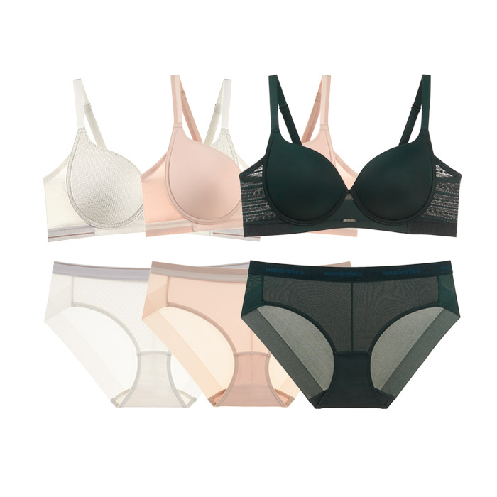 [Wonderbra]  ǮĿ ÷ Ƽ 6Ʈ WBW3M232426_T