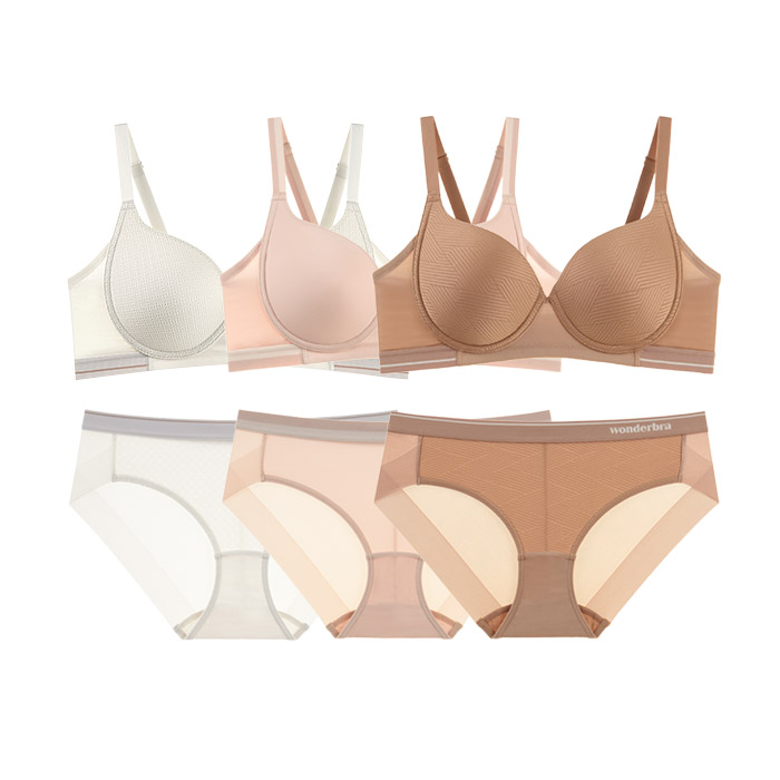 [Wonderbra]  ǮĿ ÷ Ƽ 6Ʈ WBW3M232425_T