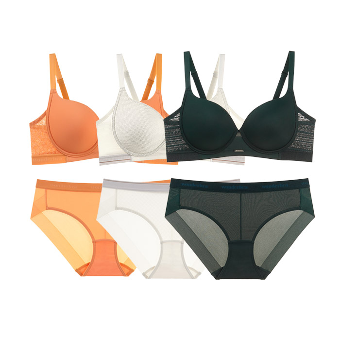 [Wonderbra]  ǮĿ ÷ Ƽ 6Ʈ WBW3M222326_T