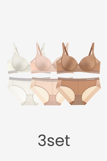 [Wonderbra]  ǮĿ ÷ Ƽ 6Ʈ WBW3M232425_T